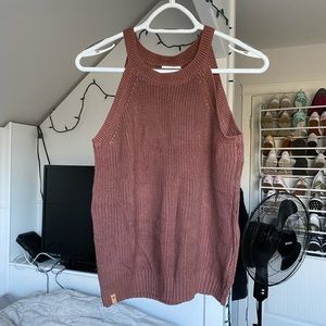 Tentree knit tank. Size small